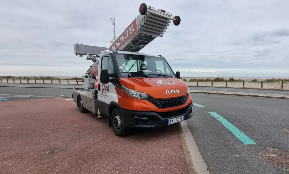 camion de l'entreprise